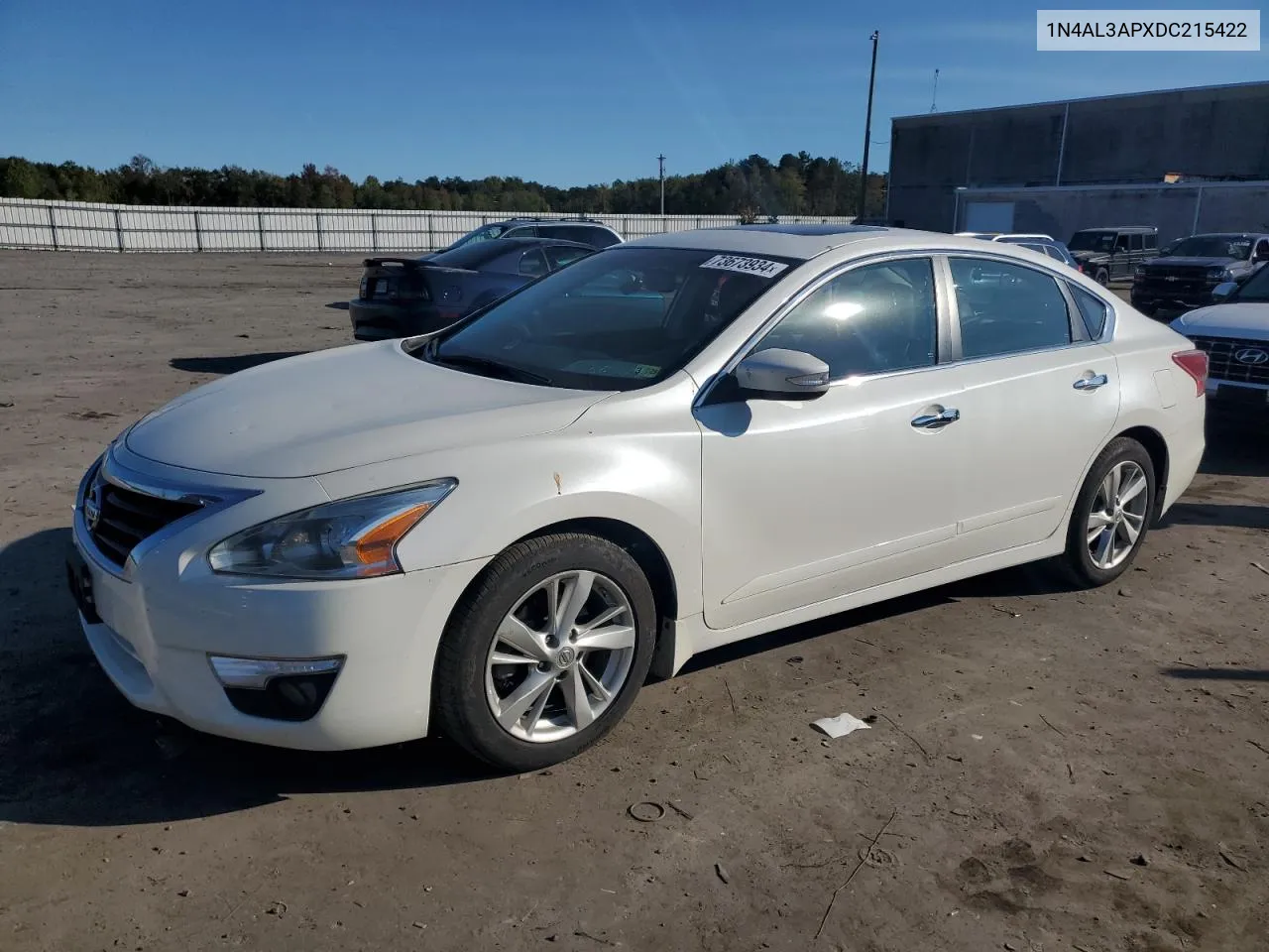 2013 Nissan Altima 2.5 VIN: 1N4AL3APXDC215422 Lot: 73673934