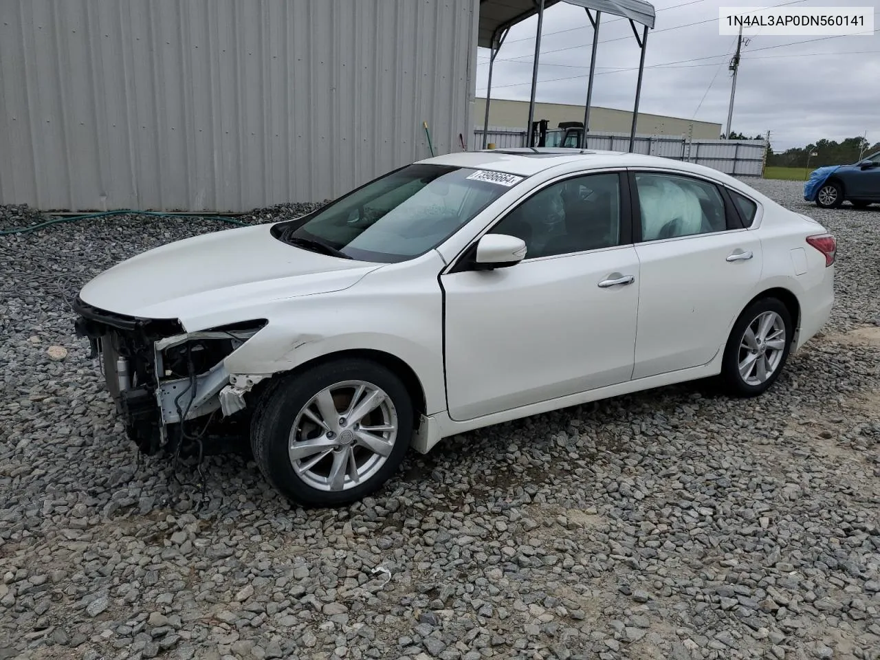 2013 Nissan Altima 2.5 VIN: 1N4AL3AP0DN560141 Lot: 73986664