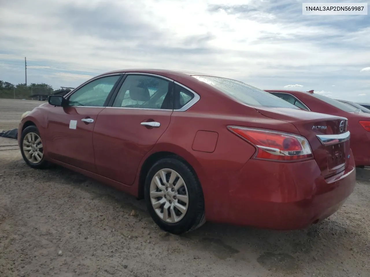 2013 Nissan Altima 2.5 VIN: 1N4AL3AP2DN569987 Lot: 74835484