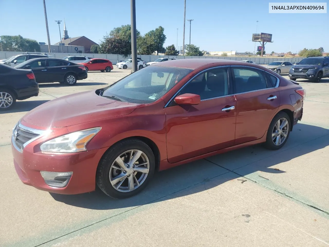 2013 Nissan Altima 2.5 VIN: 1N4AL3APXDN409694 Lot: 75191194