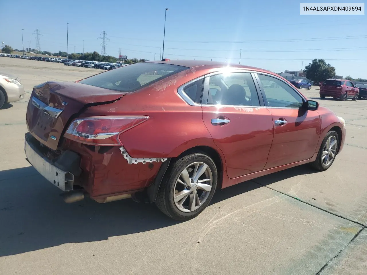 2013 Nissan Altima 2.5 VIN: 1N4AL3APXDN409694 Lot: 75191194