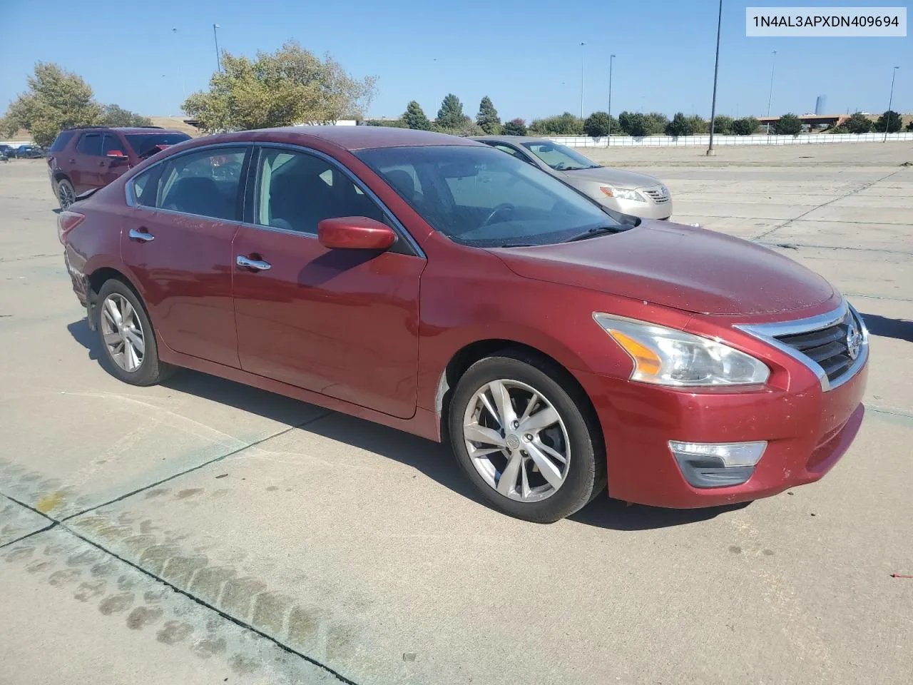 2013 Nissan Altima 2.5 VIN: 1N4AL3APXDN409694 Lot: 75191194