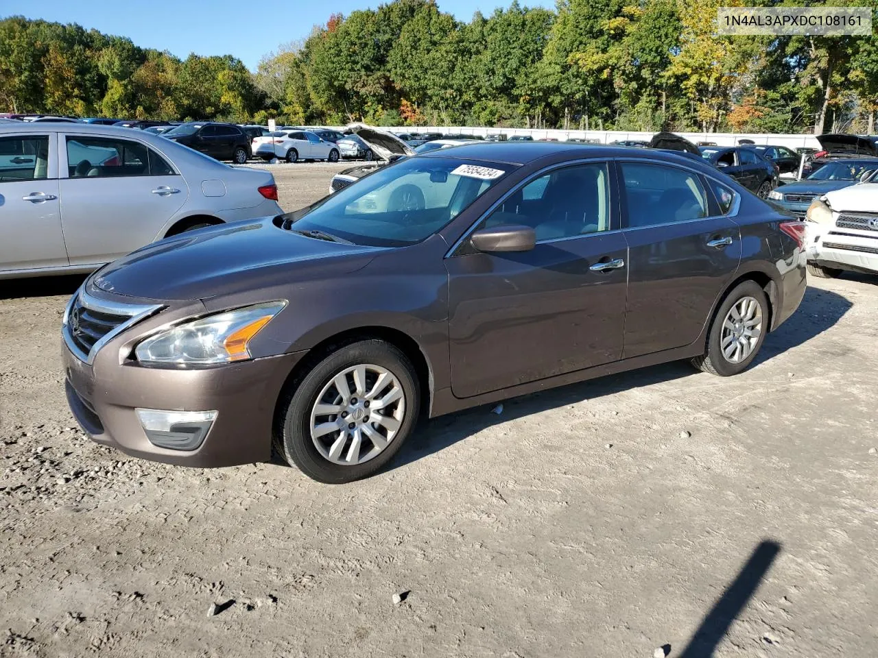 2013 Nissan Altima 2.5 VIN: 1N4AL3APXDC108161 Lot: 75554234