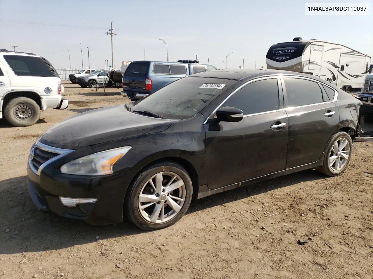 2013 Nissan Altima 2.5 VIN: 1N4AL3AP8DC110037 Lot: 75745384