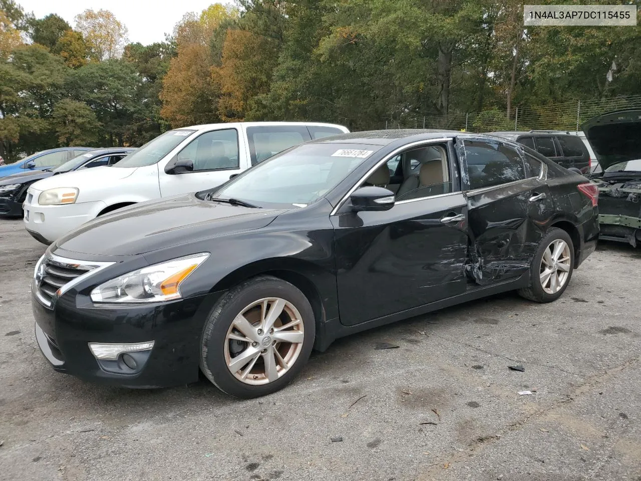 2013 Nissan Altima 2.5 VIN: 1N4AL3AP7DC115455 Lot: 76661284