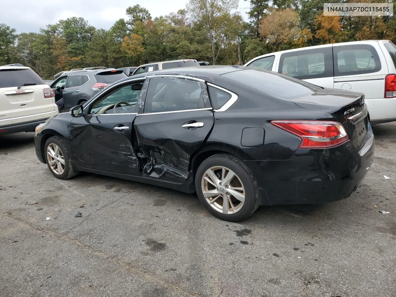 2013 Nissan Altima 2.5 VIN: 1N4AL3AP7DC115455 Lot: 76661284