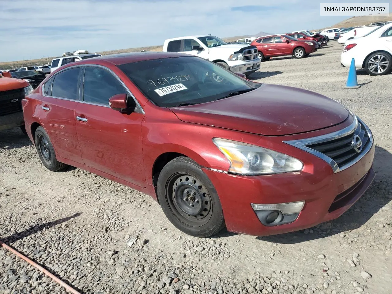 2013 Nissan Altima 2.5 VIN: 1N4AL3AP0DN583757 Lot: 76734244