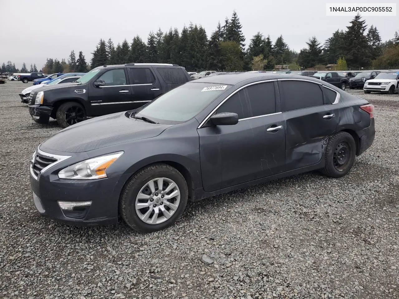 2013 Nissan Altima 2.5 VIN: 1N4AL3AP0DC905552 Lot: 76977694