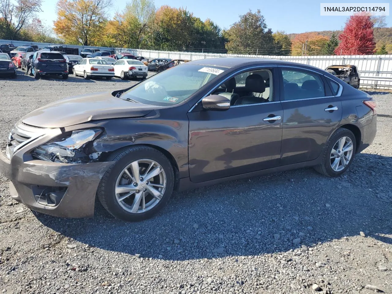 2013 Nissan Altima 2.5 VIN: 1N4AL3AP2DC114794 Lot: 77169604