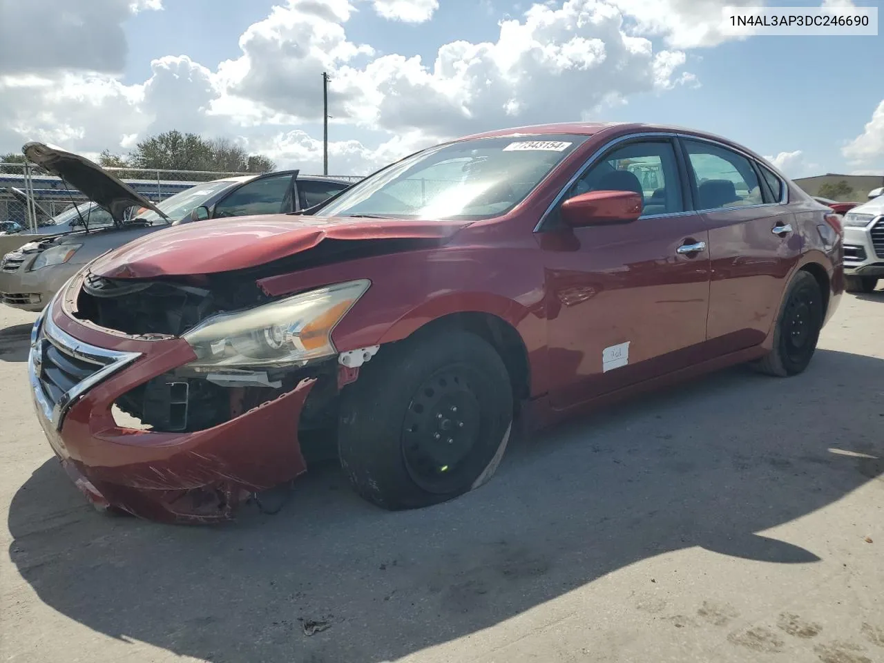 2013 Nissan Altima 2.5 VIN: 1N4AL3AP3DC246690 Lot: 77343154