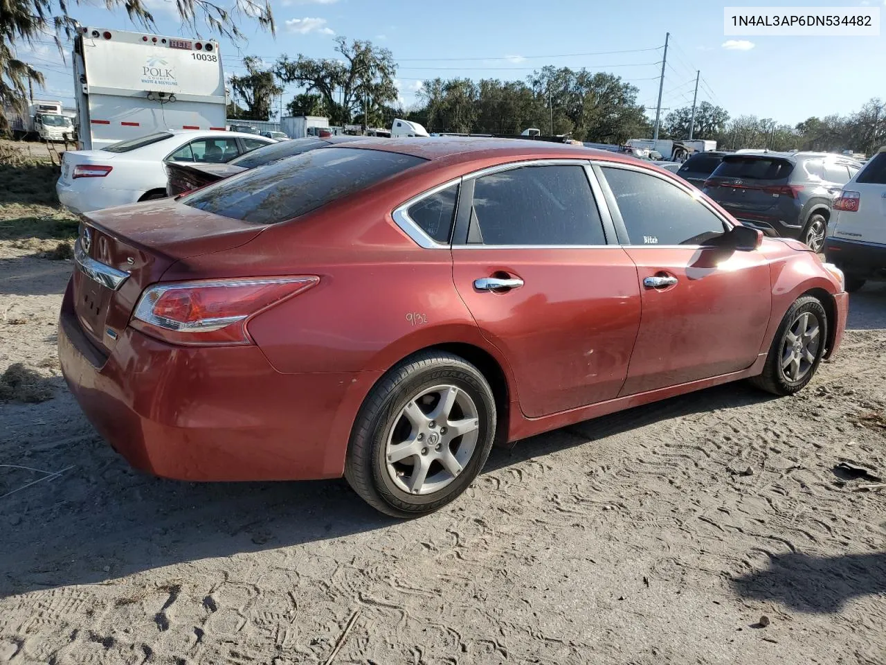 2013 Nissan Altima 2.5 VIN: 1N4AL3AP6DN534482 Lot: 77669144