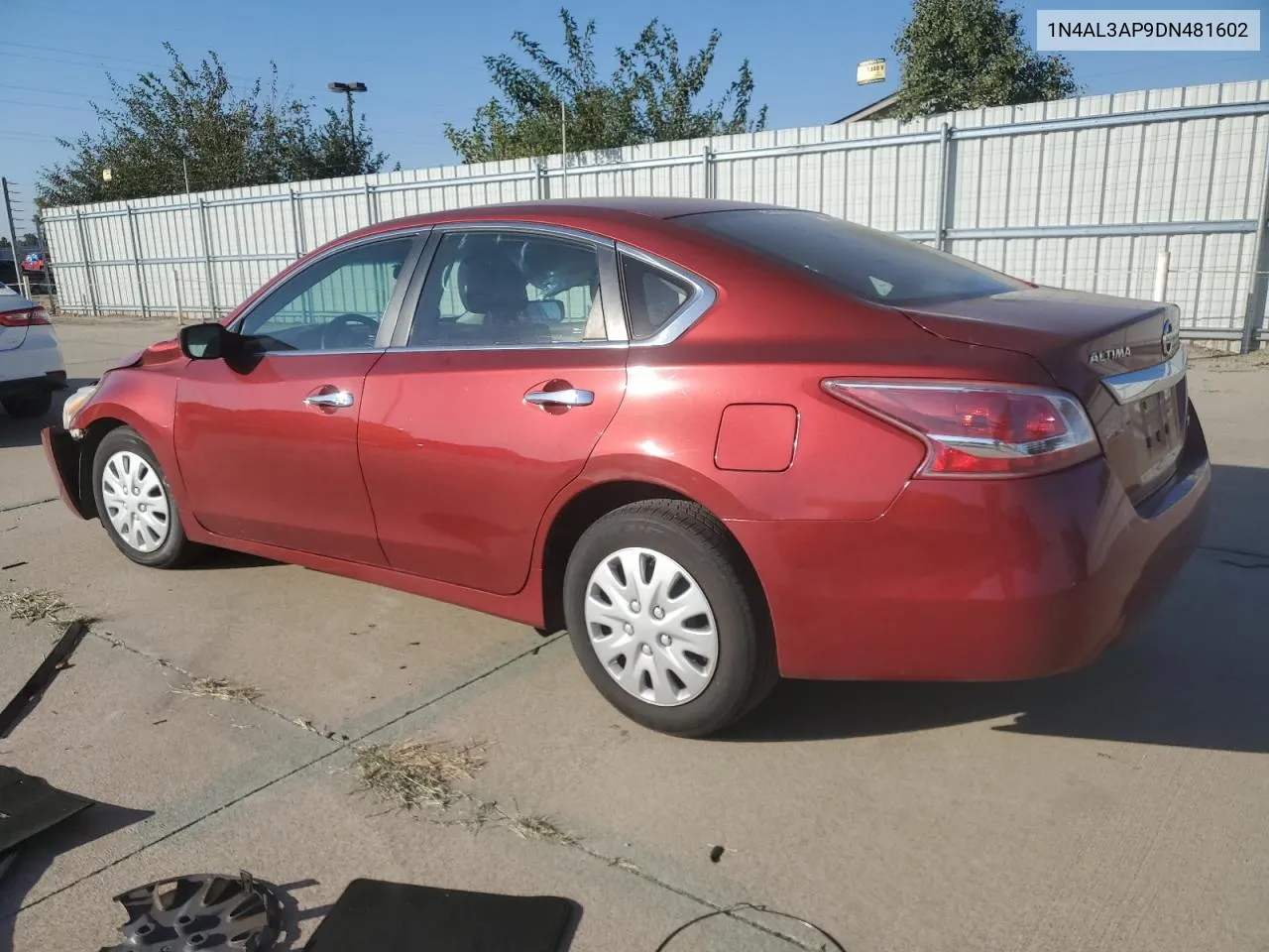 2013 Nissan Altima 2.5 VIN: 1N4AL3AP9DN481602 Lot: 77686034