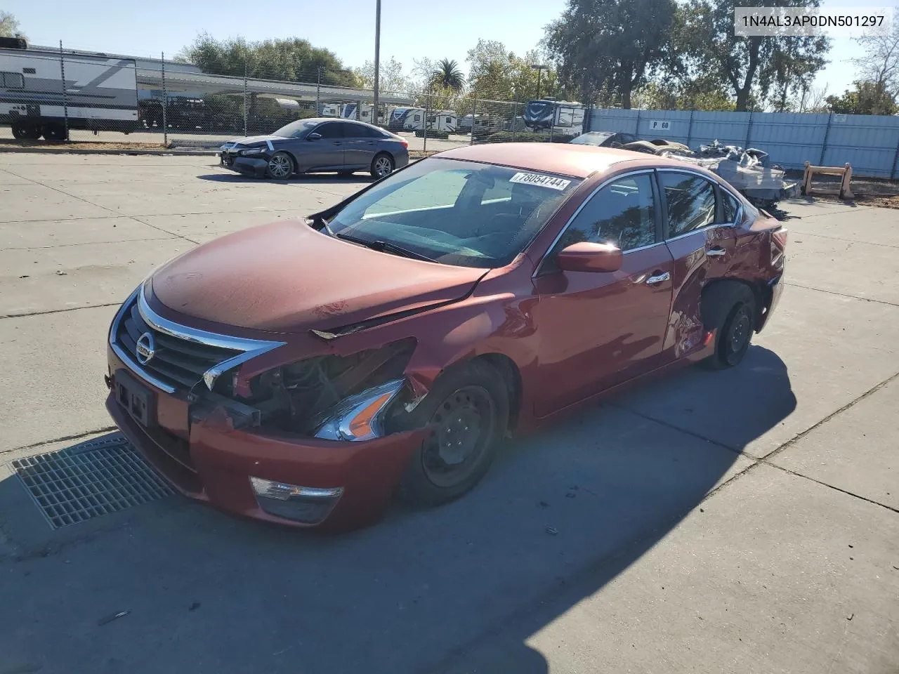 2013 Nissan Altima 2.5 VIN: 1N4AL3AP0DN501297 Lot: 78054744