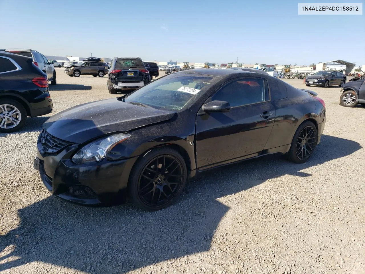 2013 Nissan Altima S VIN: 1N4AL2EP4DC158512 Lot: 78672354