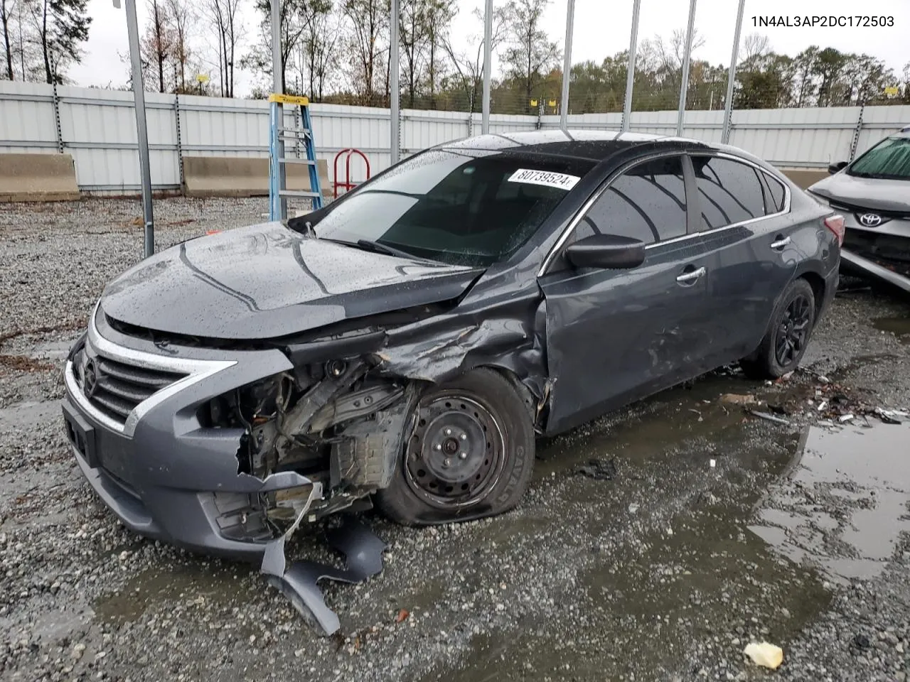 2013 Nissan Altima 2.5 VIN: 1N4AL3AP2DC172503 Lot: 80739524