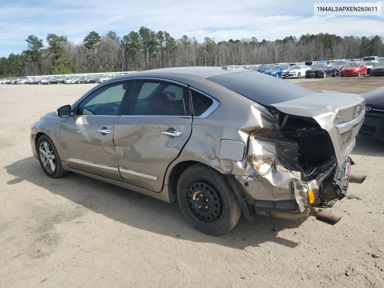 1N4AL3APXEN260611 2014 Nissan Altima 2.5