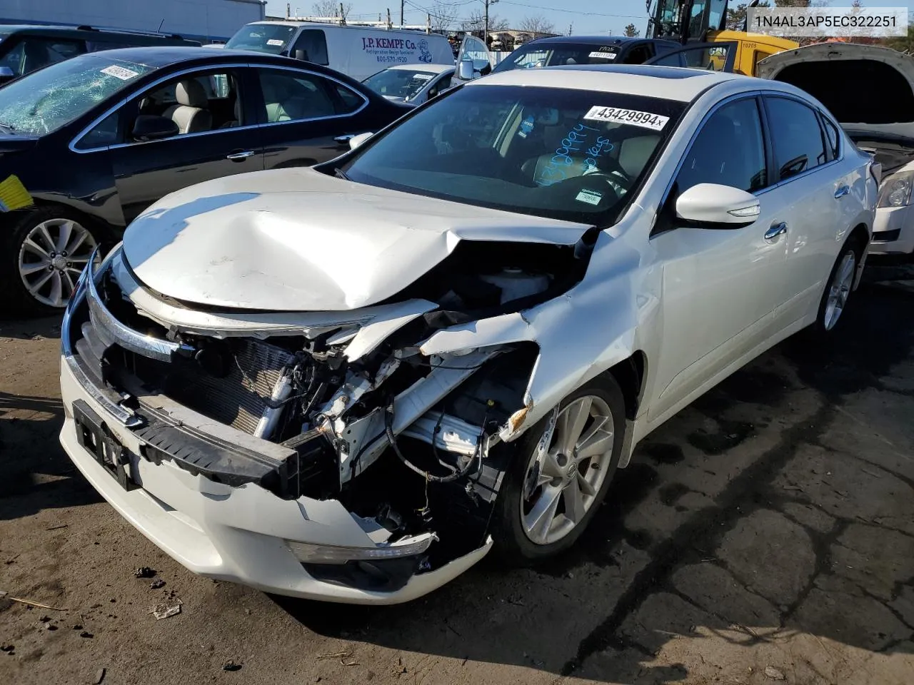 1N4AL3AP5EC322251 2014 Nissan Altima 2.5