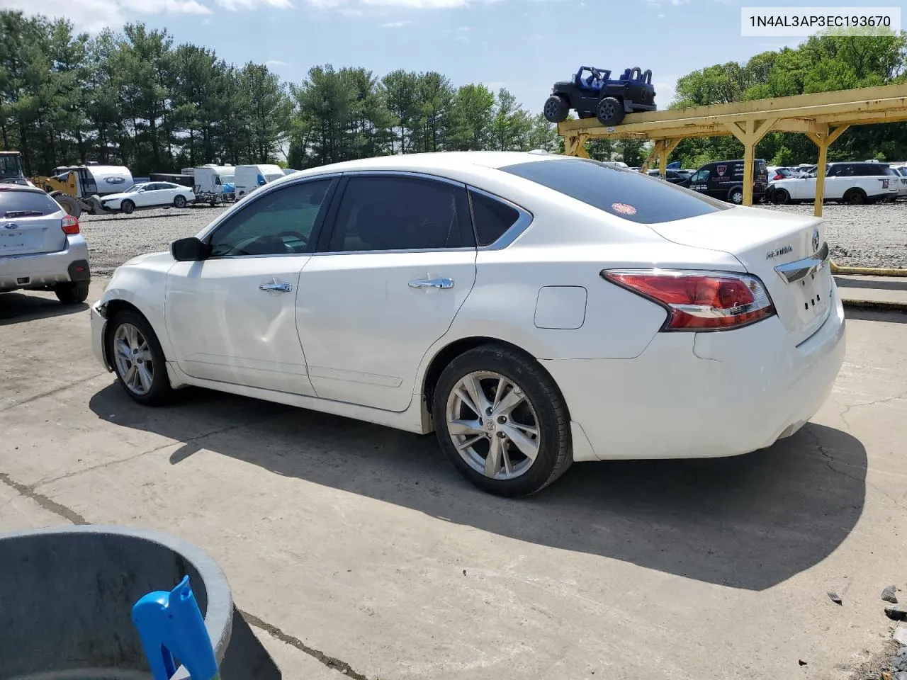 2014 Nissan Altima 2.5 VIN: 1N4AL3AP3EC193670 Lot: 53633954