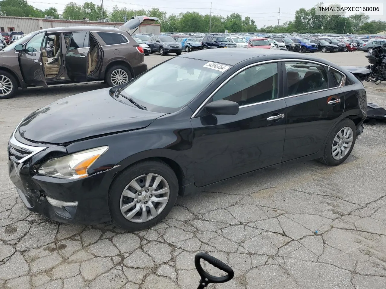 2014 Nissan Altima 2.5 VIN: 1N4AL3APXEC168006 Lot: 54956454