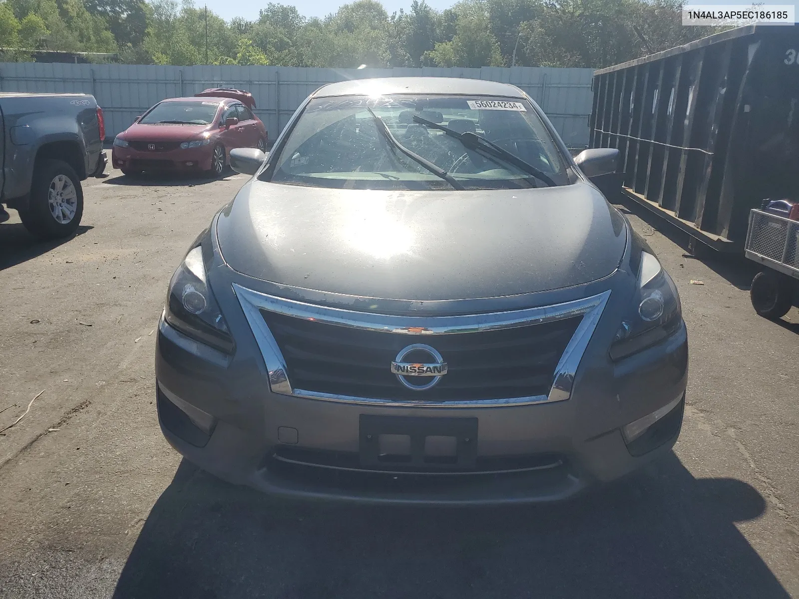 2014 Nissan Altima 2.5 VIN: 1N4AL3AP5EC186185 Lot: 56024234