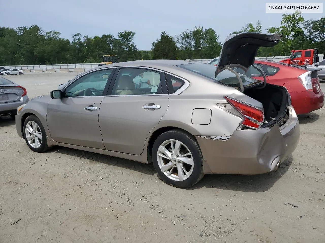 2014 Nissan Altima 2.5 VIN: 1N4AL3AP1EC154687 Lot: 56973544