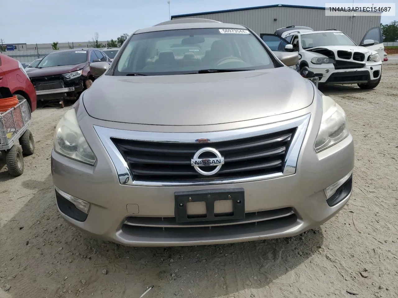 2014 Nissan Altima 2.5 VIN: 1N4AL3AP1EC154687 Lot: 56973544