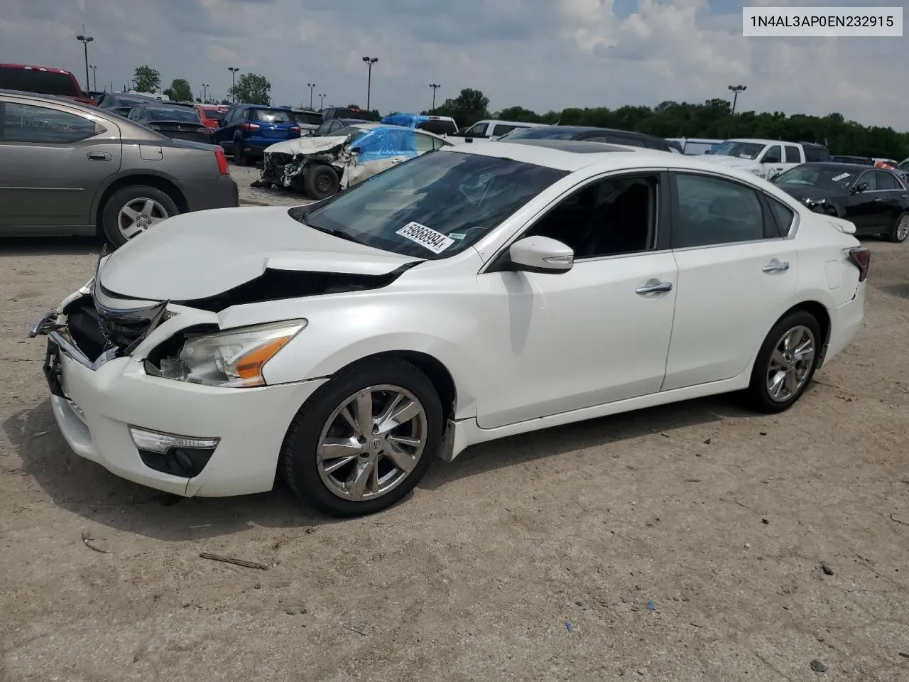 2014 Nissan Altima 2.5 VIN: 1N4AL3AP0EN232915 Lot: 59868994