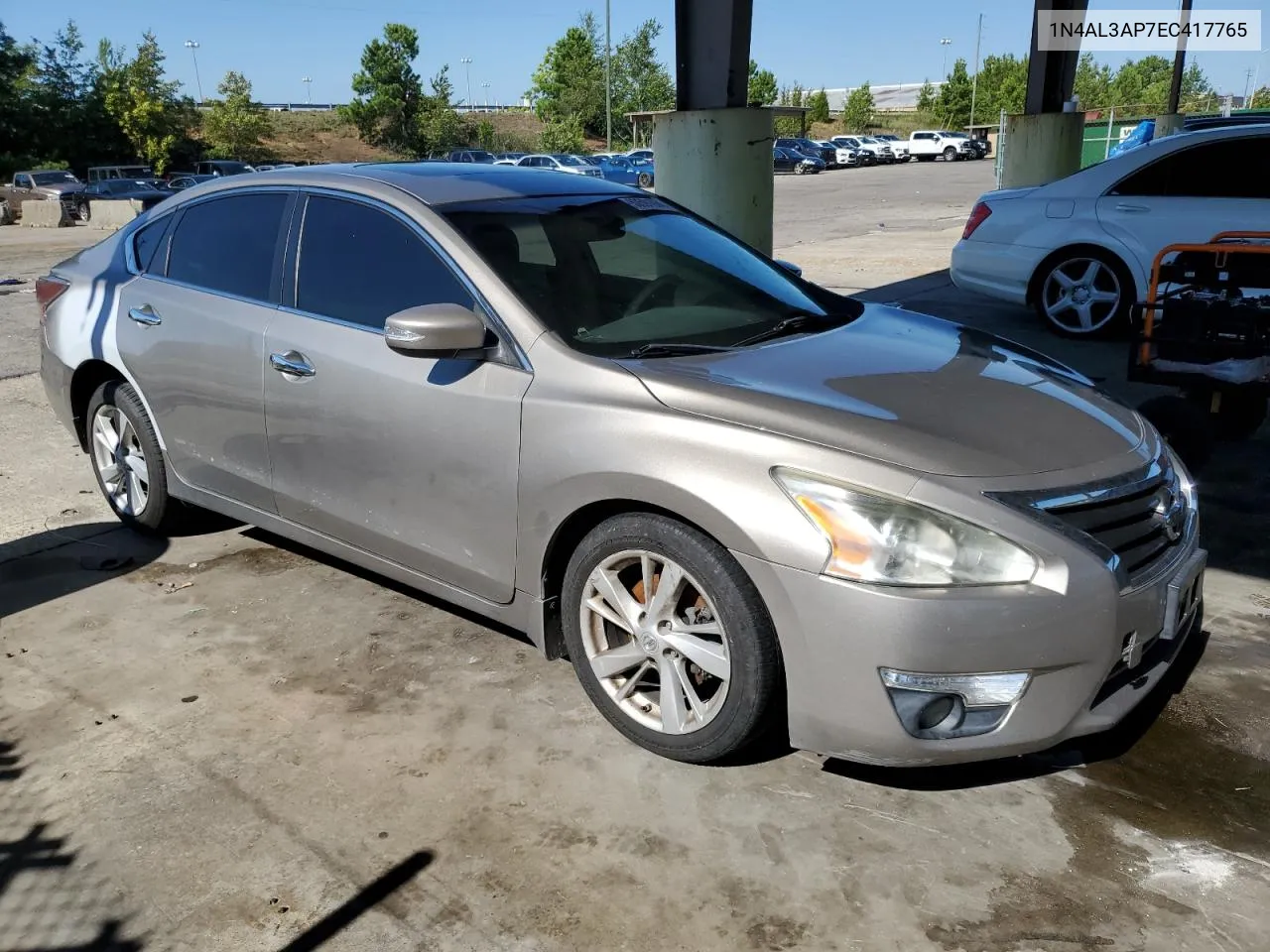 1N4AL3AP7EC417765 2014 Nissan Altima 2.5