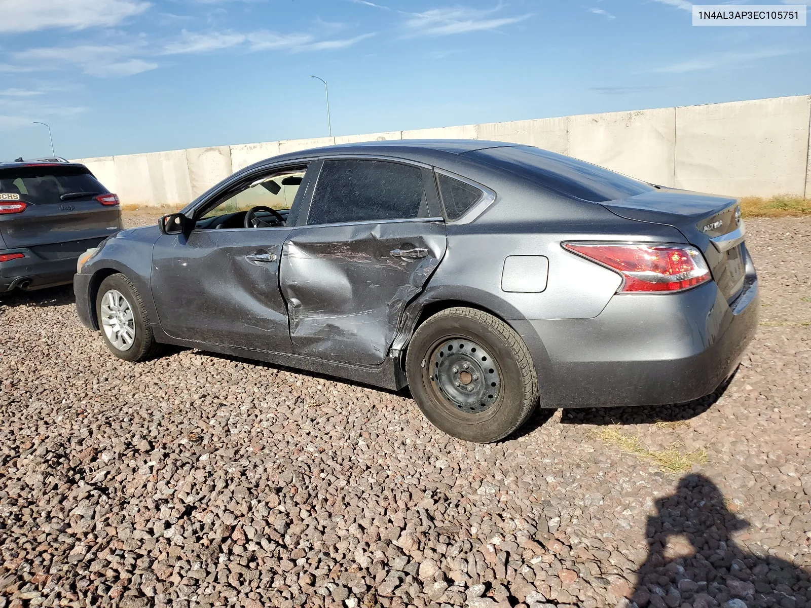 2014 Nissan Altima 2.5 VIN: 1N4AL3AP3EC105751 Lot: 60767714