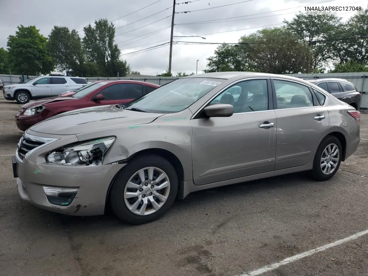 2014 Nissan Altima 2.5 VIN: 1N4AL3AP8EC127048 Lot: 61674834