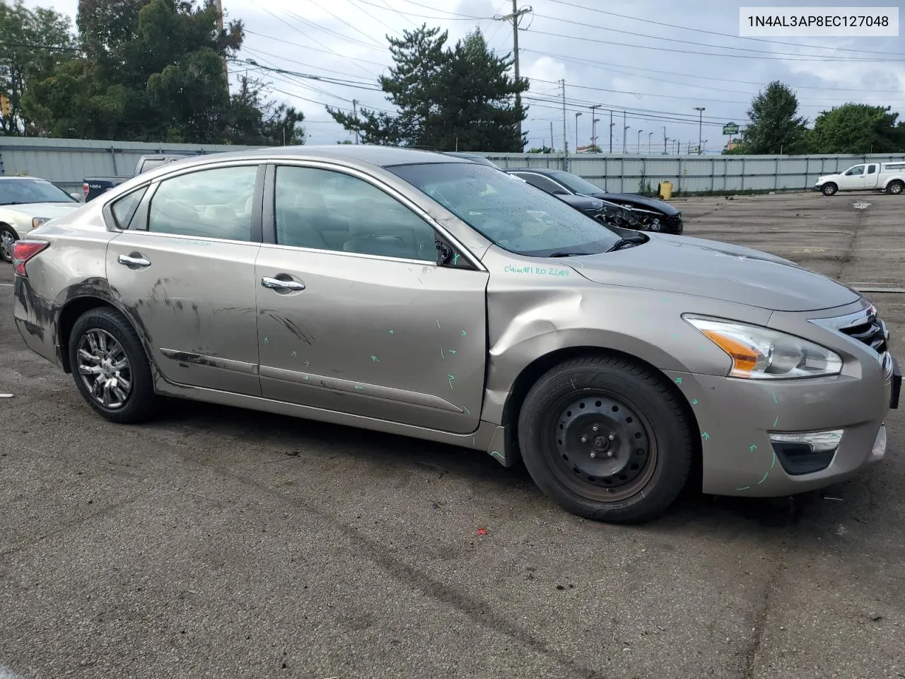 2014 Nissan Altima 2.5 VIN: 1N4AL3AP8EC127048 Lot: 61674834