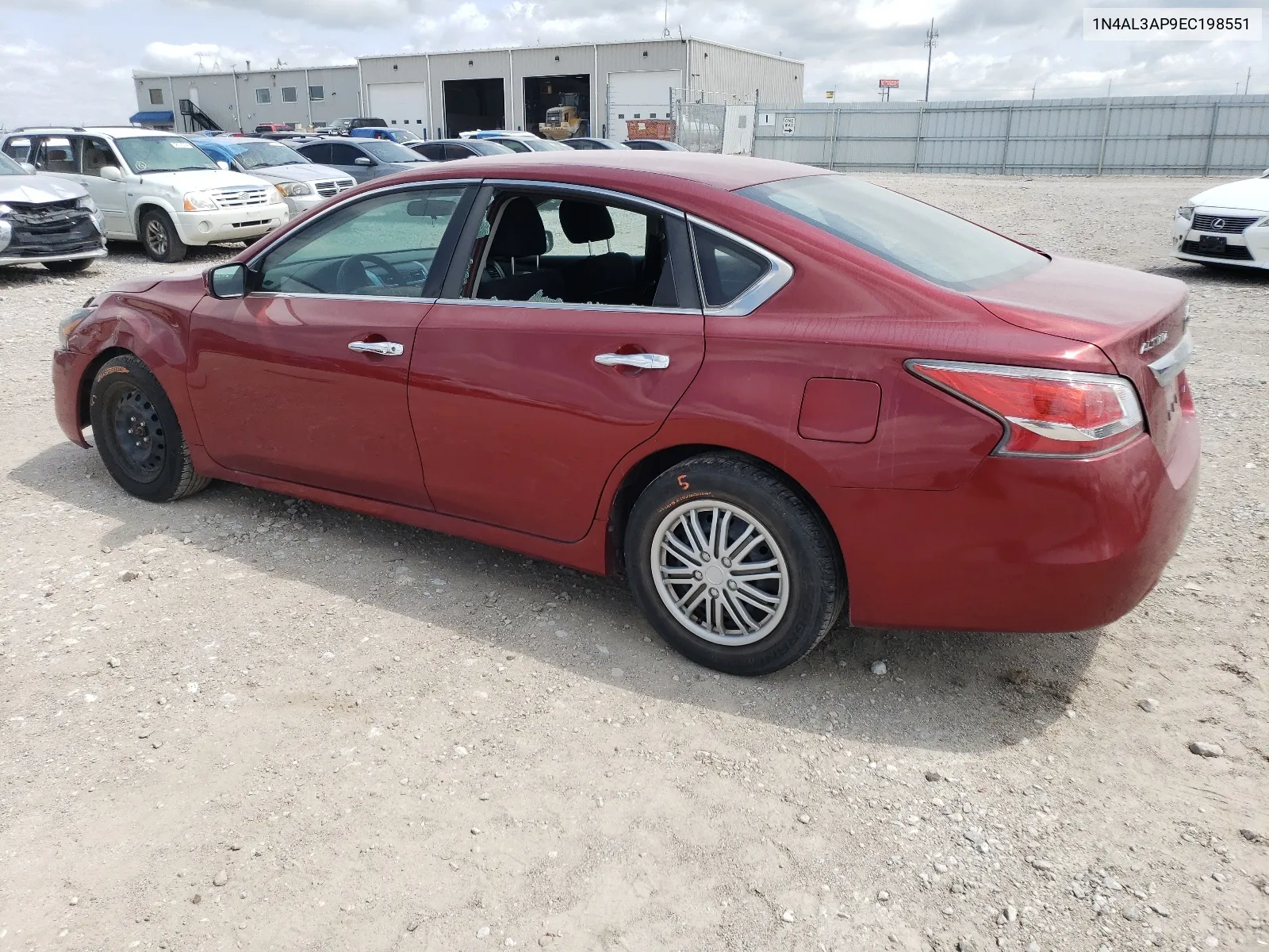 2014 Nissan Altima 2.5 VIN: 1N4AL3AP9EC198551 Lot: 61753704