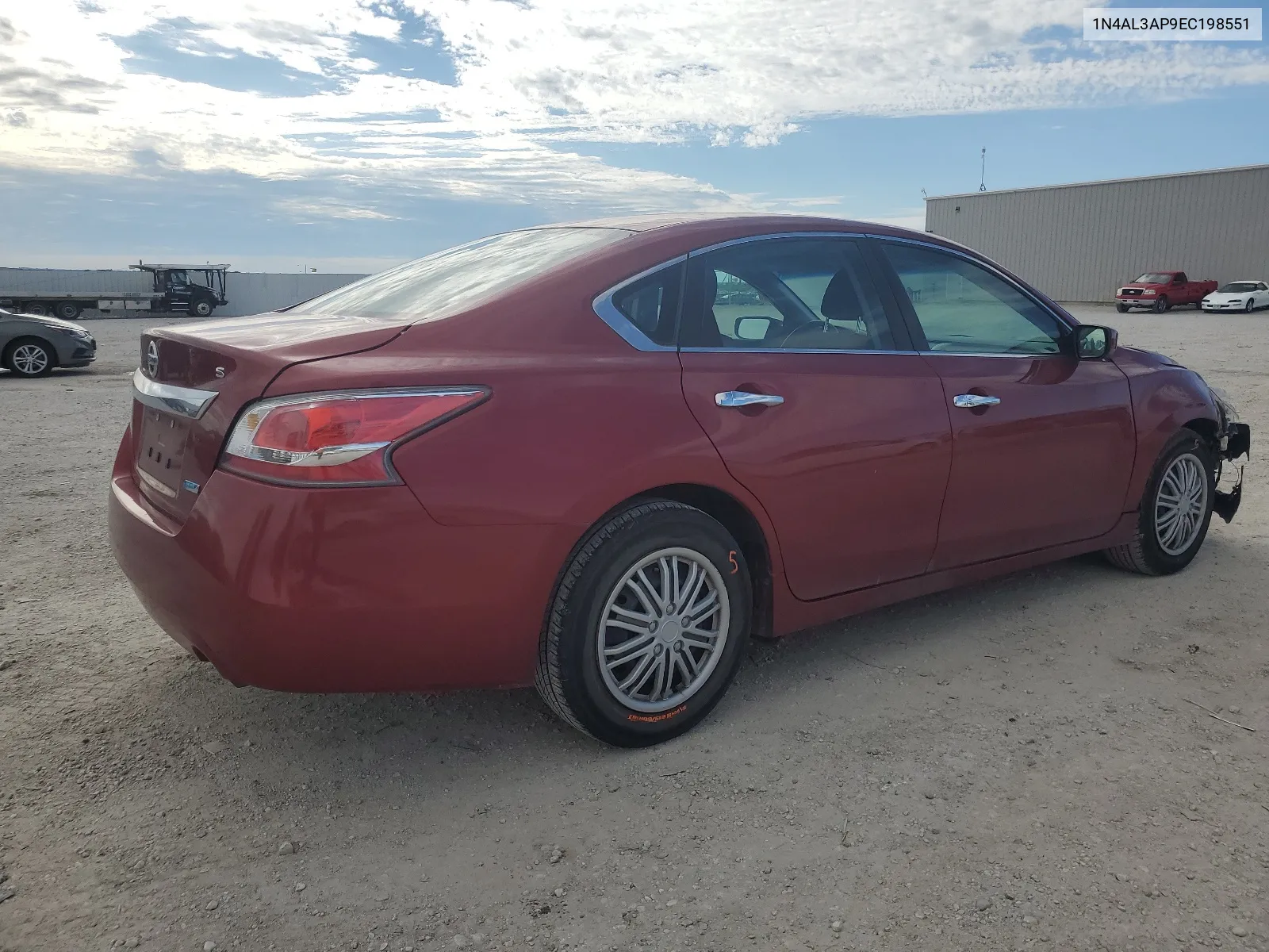 2014 Nissan Altima 2.5 VIN: 1N4AL3AP9EC198551 Lot: 61753704