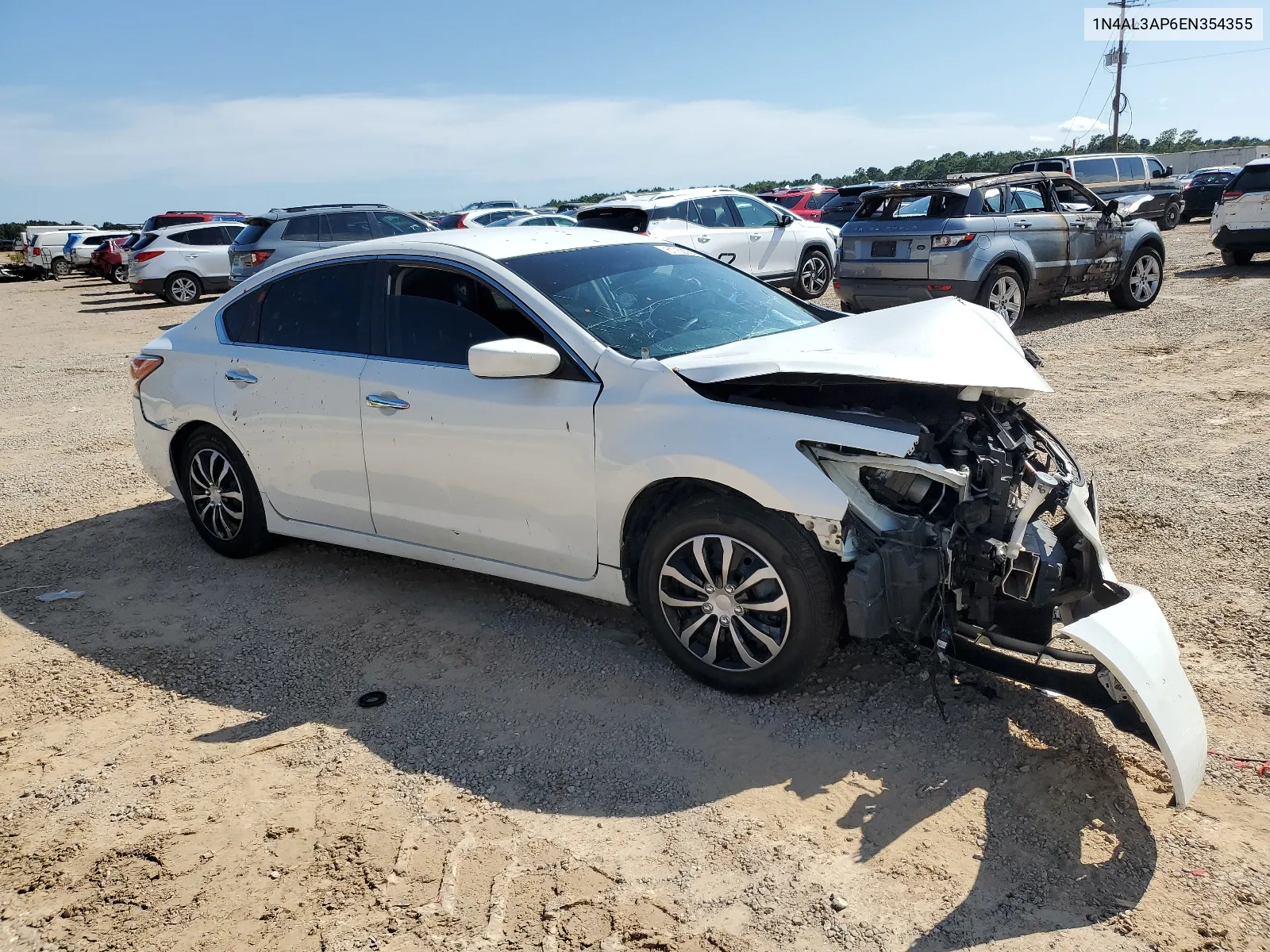 2014 Nissan Altima 2.5 VIN: 1N4AL3AP6EN354355 Lot: 61762064