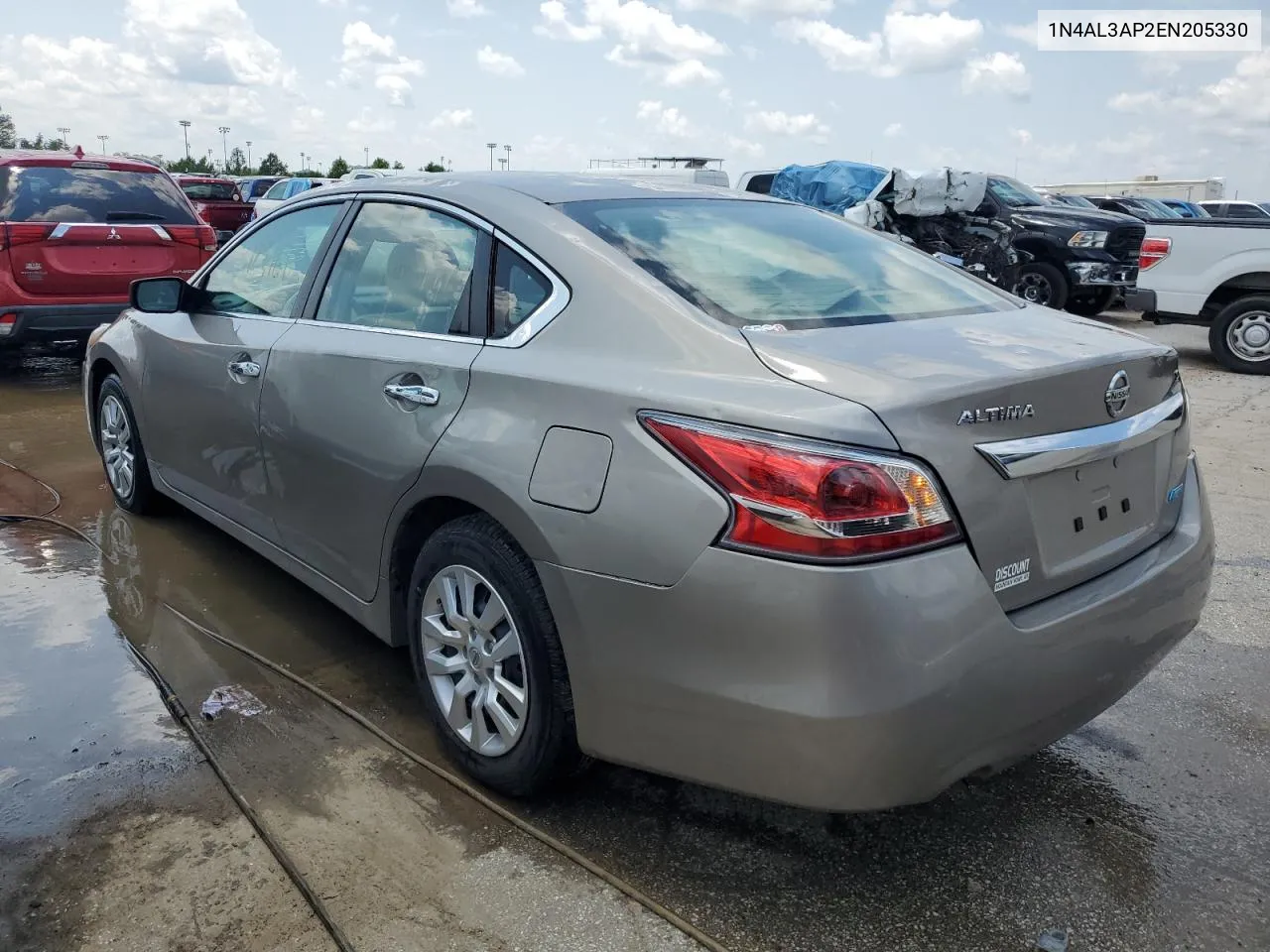 2014 Nissan Altima 2.5 VIN: 1N4AL3AP2EN205330 Lot: 62339174