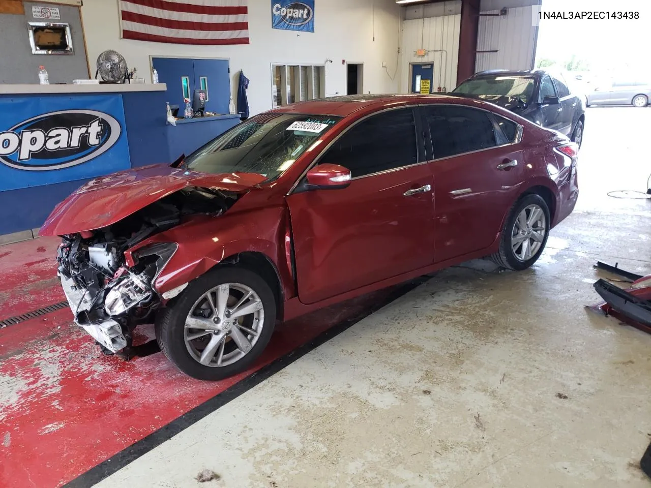 2014 Nissan Altima 2.5 VIN: 1N4AL3AP2EC143438 Lot: 62592003