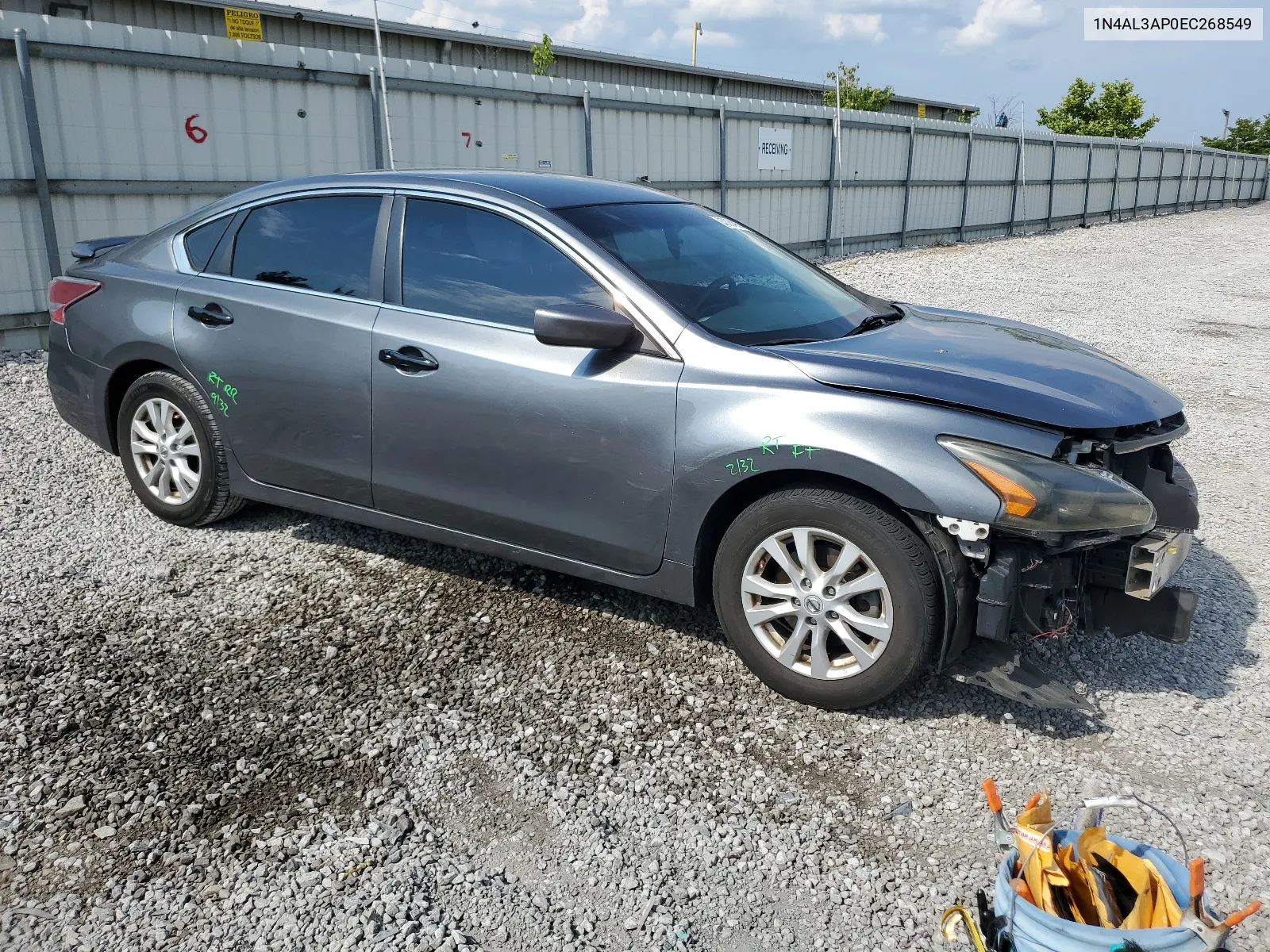 2014 Nissan Altima 2.5 VIN: 1N4AL3AP0EC268549 Lot: 63084954