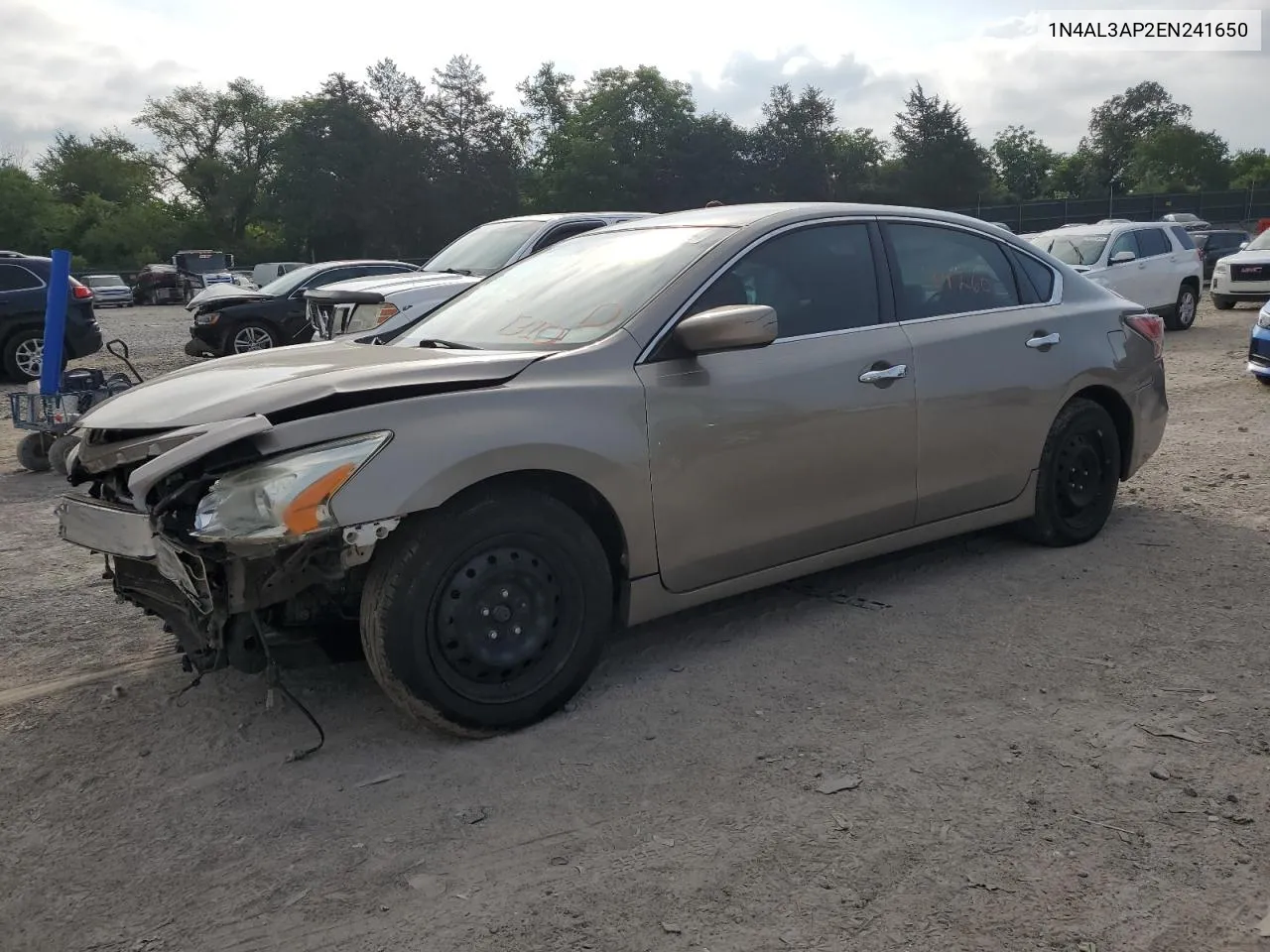 2014 Nissan Altima 2.5 VIN: 1N4AL3AP2EN241650 Lot: 63458944