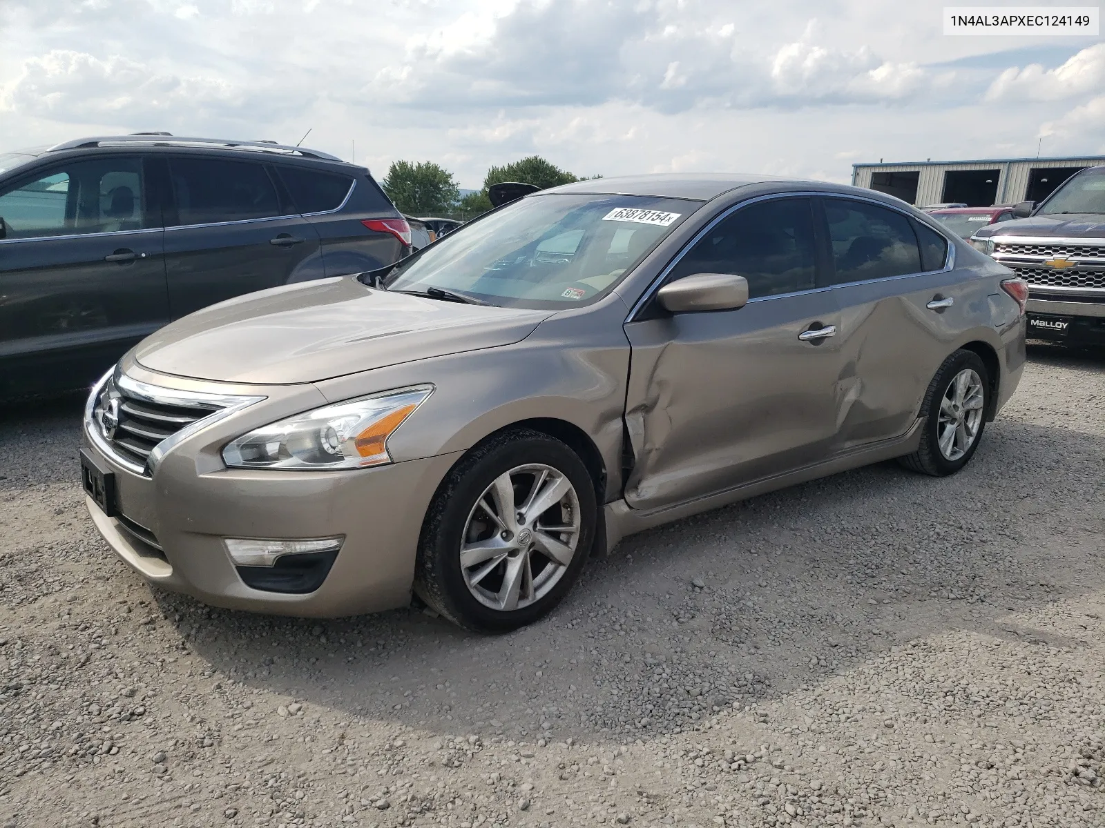 2014 Nissan Altima 2.5 VIN: 1N4AL3APXEC124149 Lot: 63878154