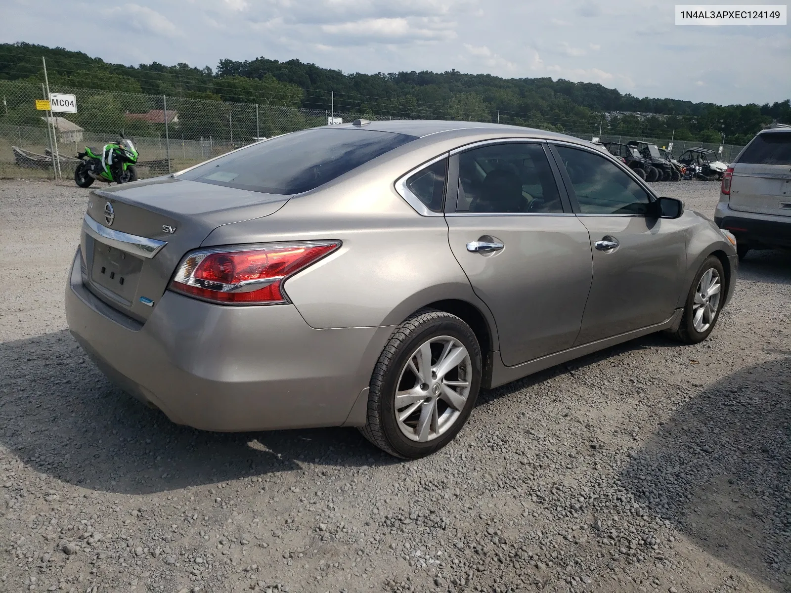 2014 Nissan Altima 2.5 VIN: 1N4AL3APXEC124149 Lot: 63878154