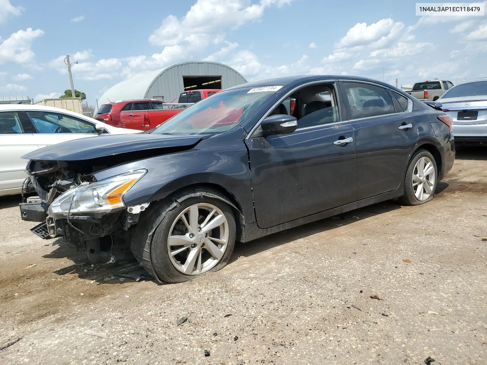 2014 Nissan Altima 2.5 VIN: 1N4AL3AP1EC118479 Lot: 63907194