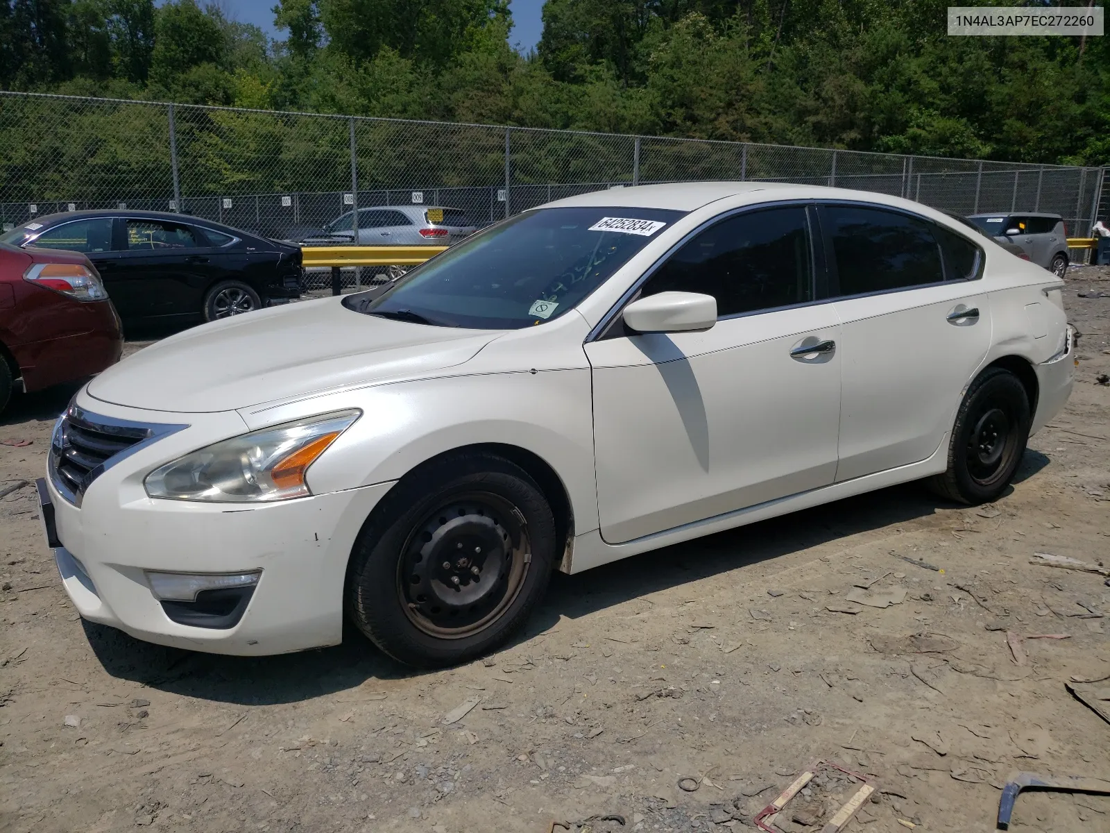 2014 Nissan Altima 2.5 VIN: 1N4AL3AP7EC272260 Lot: 64252834