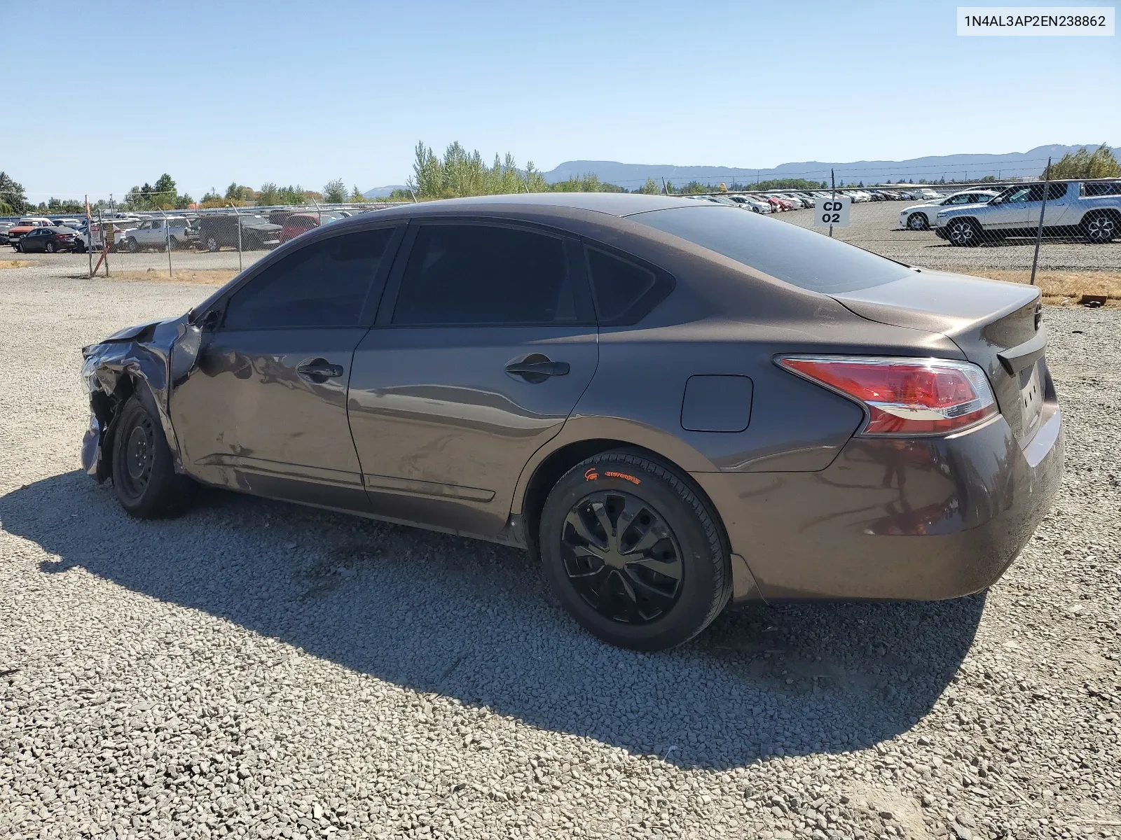 2014 Nissan Altima 2.5 VIN: 1N4AL3AP2EN238862 Lot: 64269674