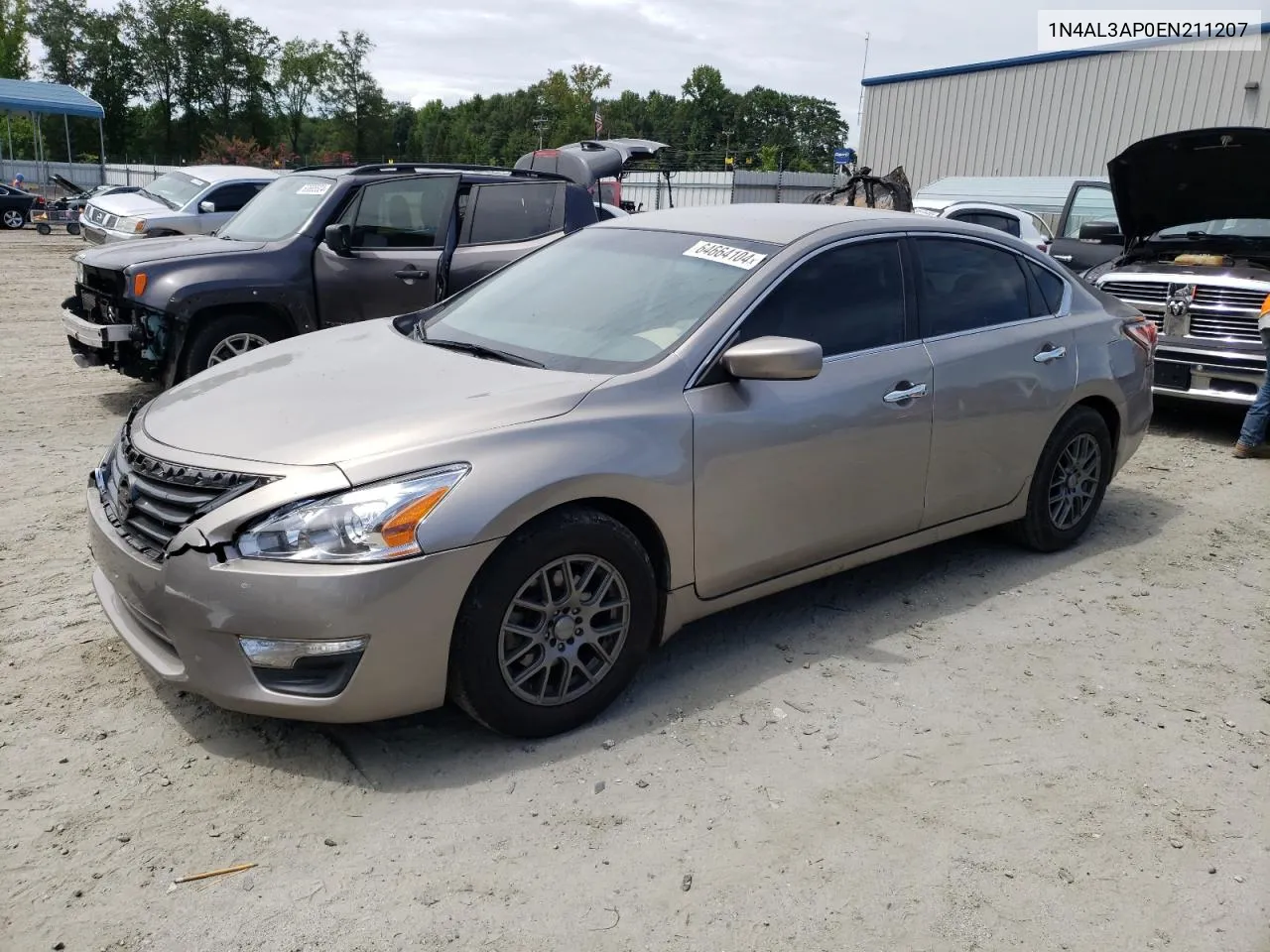 2014 Nissan Altima 2.5 VIN: 1N4AL3AP0EN211207 Lot: 64664104