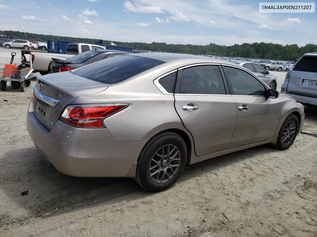 2014 Nissan Altima 2.5 VIN: 1N4AL3AP0EN211207 Lot: 64664104