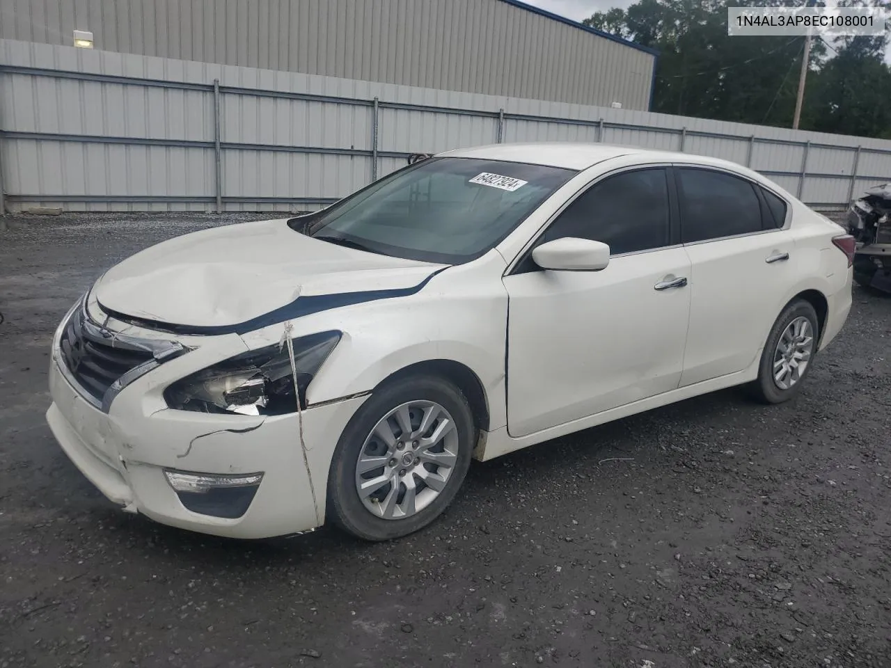 2014 Nissan Altima 2.5 VIN: 1N4AL3AP8EC108001 Lot: 64827924