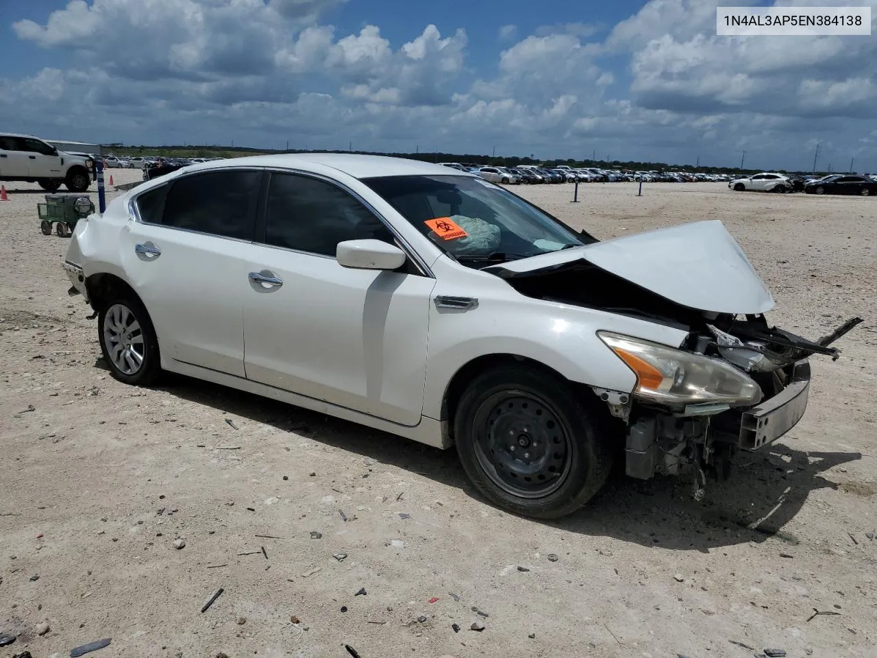 2014 Nissan Altima 2.5 VIN: 1N4AL3AP5EN384138 Lot: 64976304