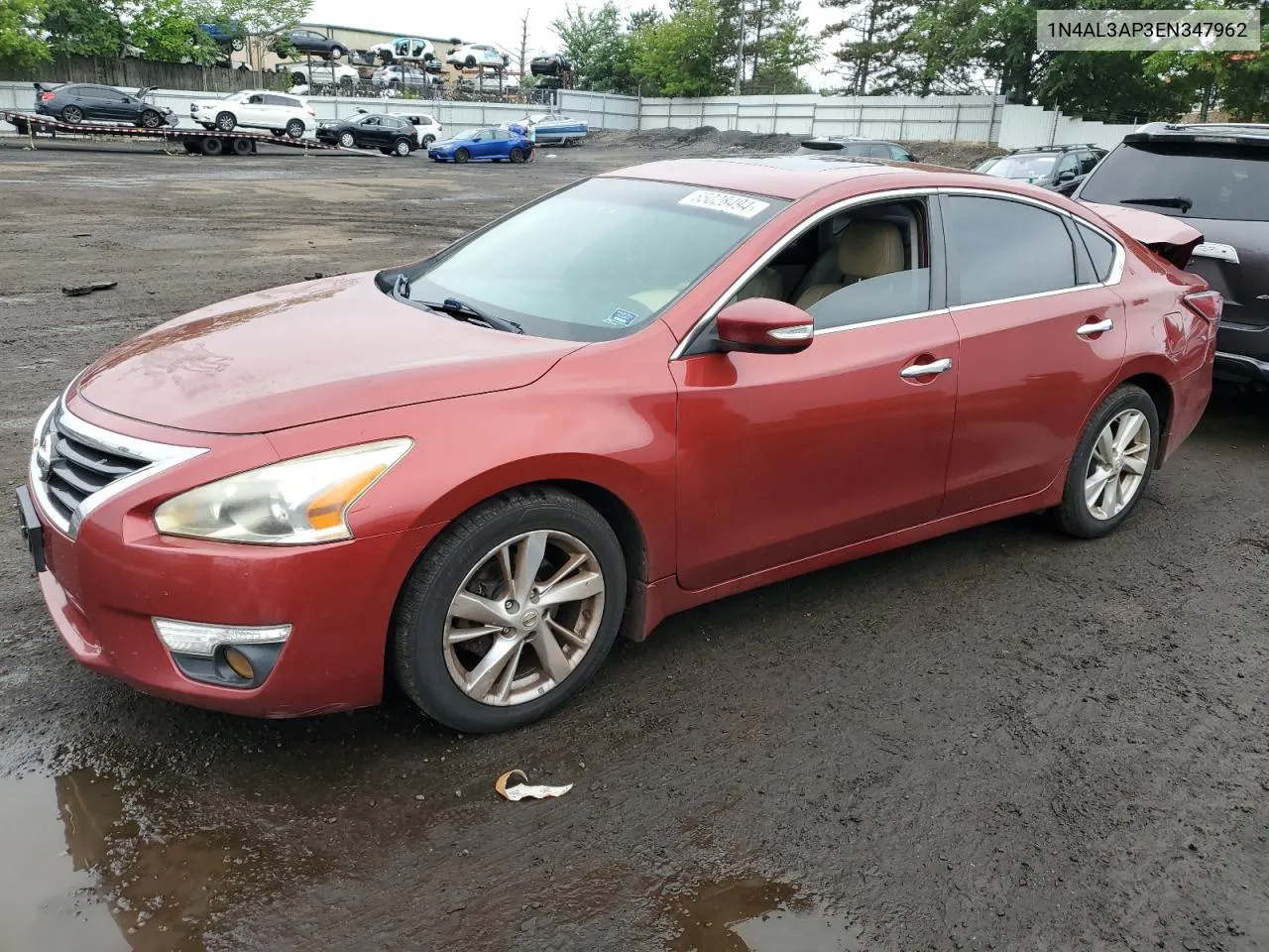 2014 Nissan Altima 2.5 VIN: 1N4AL3AP3EN347962 Lot: 65028494