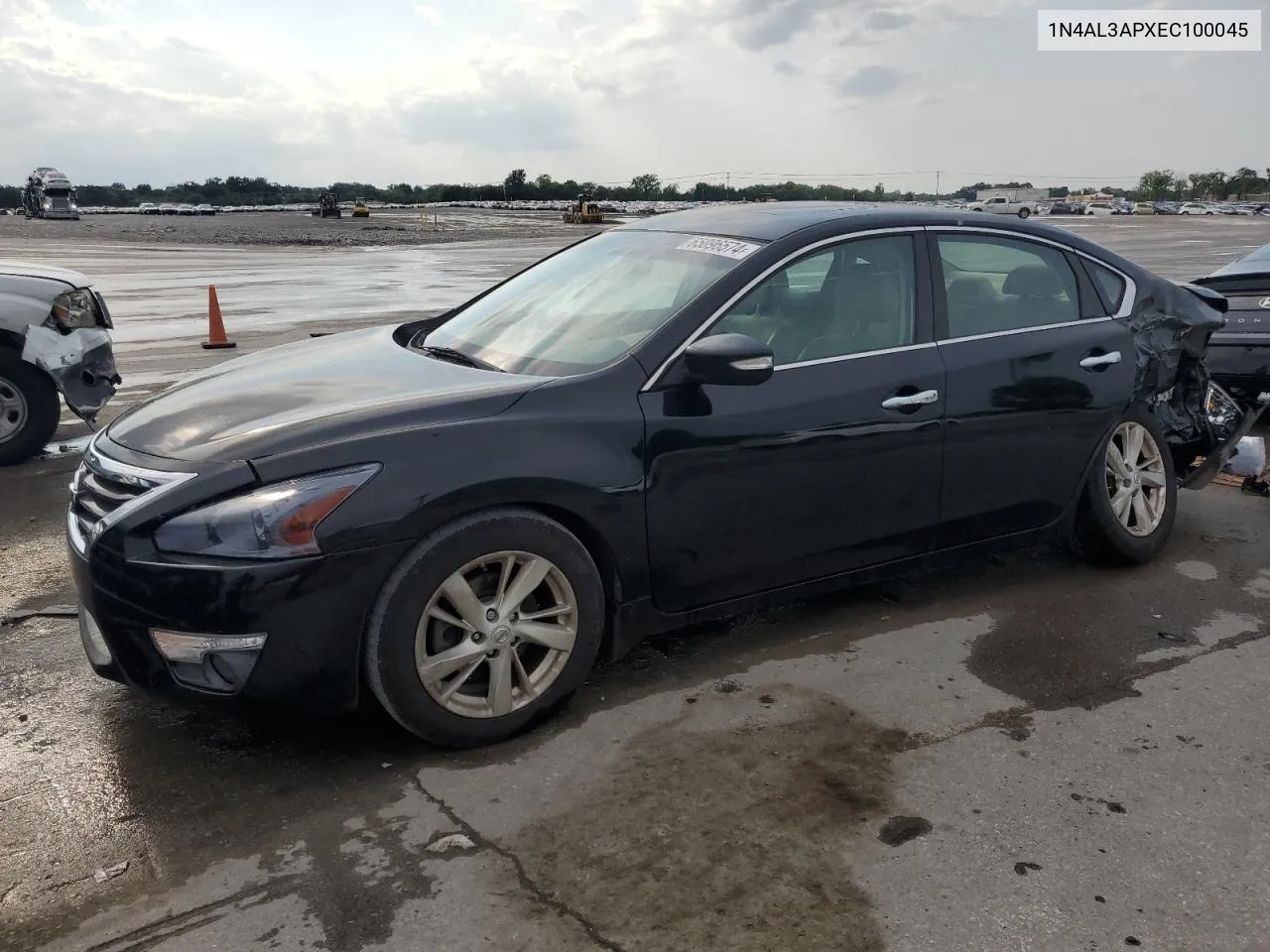 2014 Nissan Altima 2.5 VIN: 1N4AL3APXEC100045 Lot: 65096574