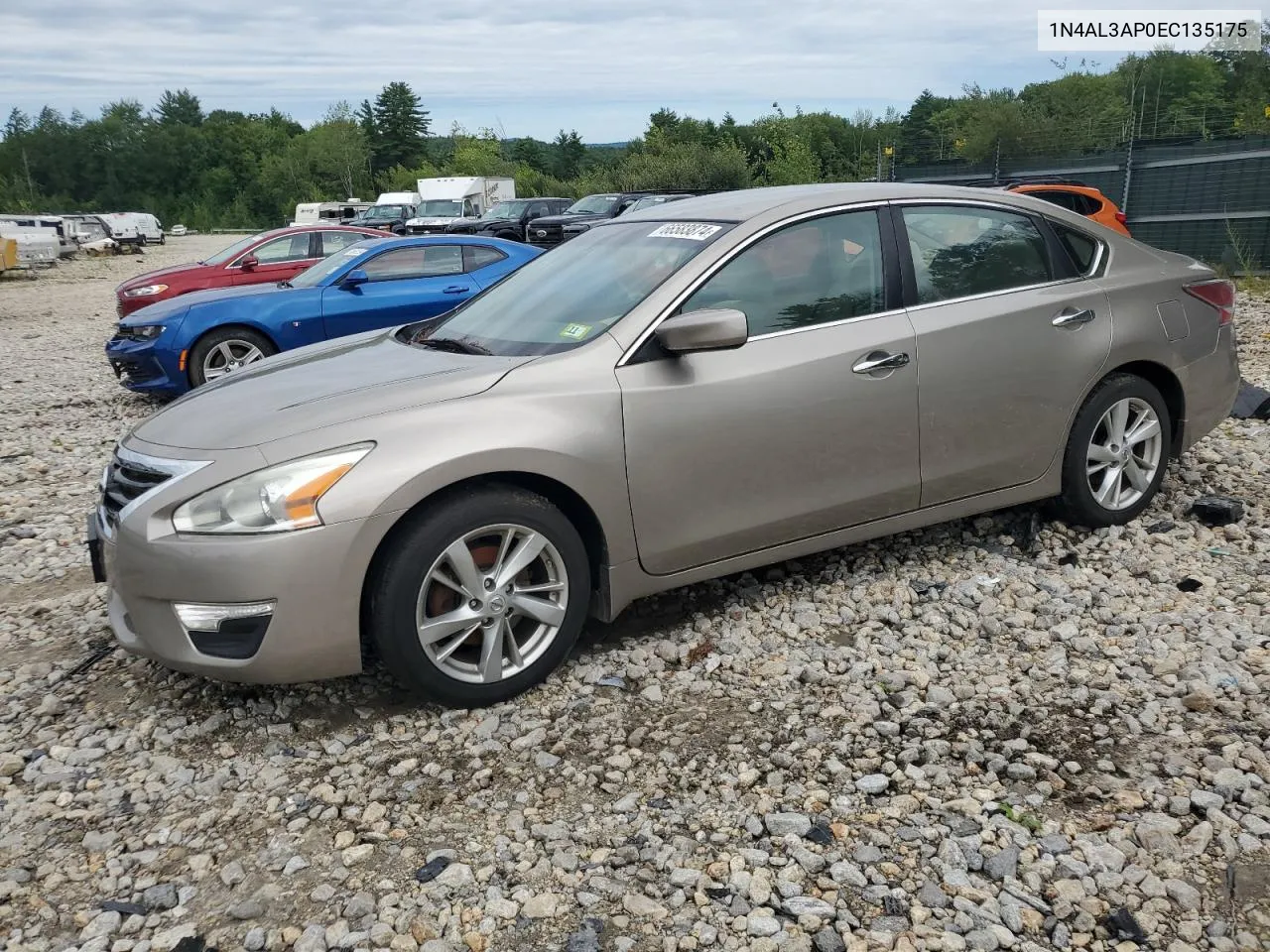 2014 Nissan Altima 2.5 VIN: 1N4AL3AP0EC135175 Lot: 66583874